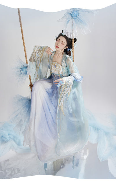 Falda Terminus de Inspiración Han China para Mujer - Image 10