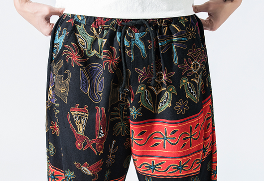 Pantalón Tradicional Chino de Cintura Alta con Detalle de Linterna - Image 13