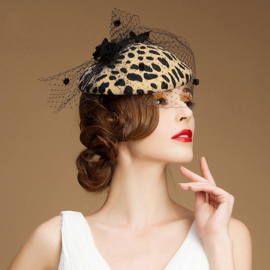 Gorro de Lana Estampado Leopardo - Versátil y Elegante - Image 2