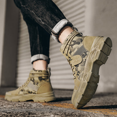 Botas Tácticas Camuflaje Impermeables para Hombre - Image 14