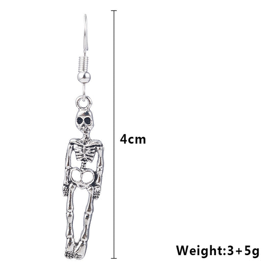 Aretes de Calavera Elegantes - Image 2