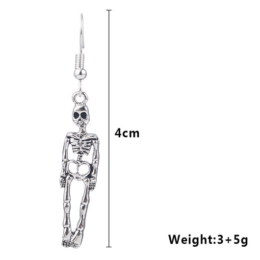 Aretes de Calavera Elegantes - Image 2