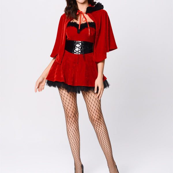 Conjunto Navideño Sexy para Mujer - Disfraz Cosplay Europeo Importado