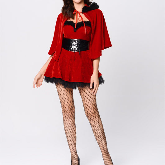 Conjunto Navideño Sexy para Mujer - Disfraz Cosplay Europeo Importado