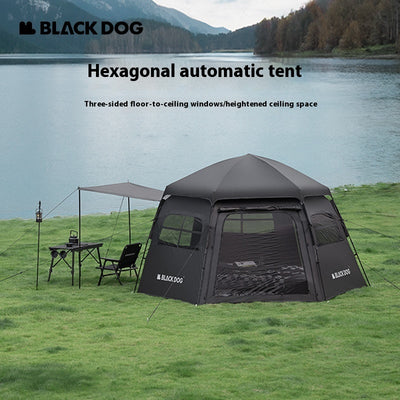 Tienda de Campaña Hexagonal Automática de Apertura Rápida