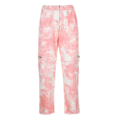 Jeans Tie Dye Raw Denim - Image 8