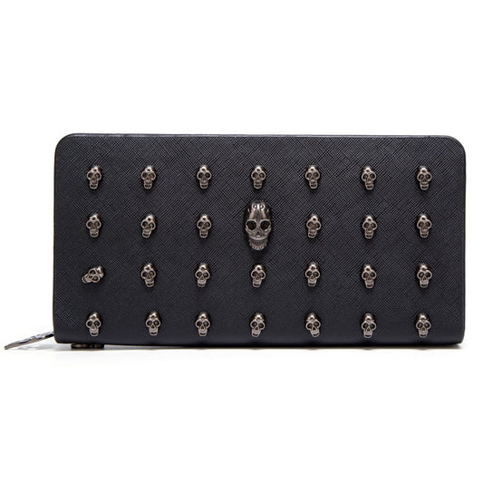 Cartera Clutch con Cierre de Cremallera para Mujer