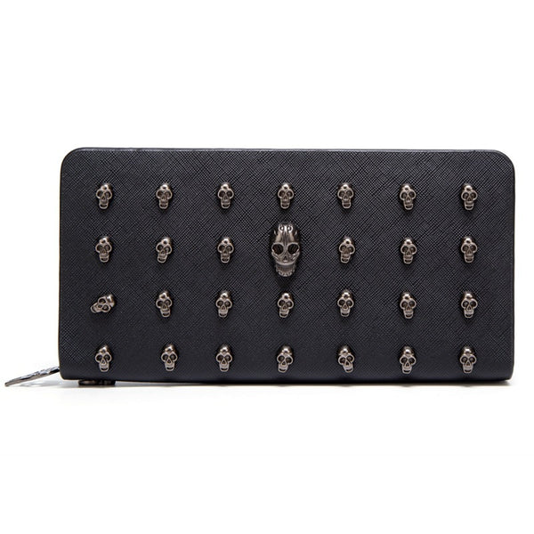 Cartera Clutch con Cierre de Cremallera para Mujer