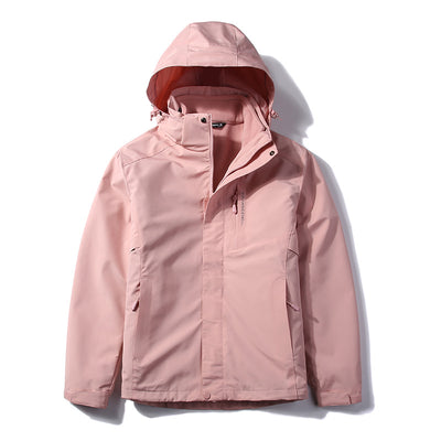 Chaqueta Impermeable de Dos Piezas para Hombre - Abrigo Cálido y Resistente - Image 9