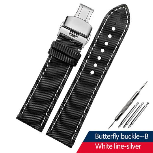 Correa de Reloj Nylon Canvas Tiansuo Haixing para Hombre - Image 21