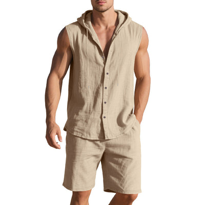 Conjunto de Bermudas y Camiseta sin Mangas para Hombre - Image 10