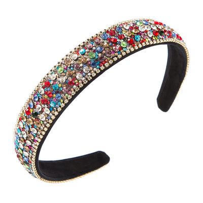 Diadema Deportiva Diamantes Coloridos Antideslizante para Mujer - Image 18