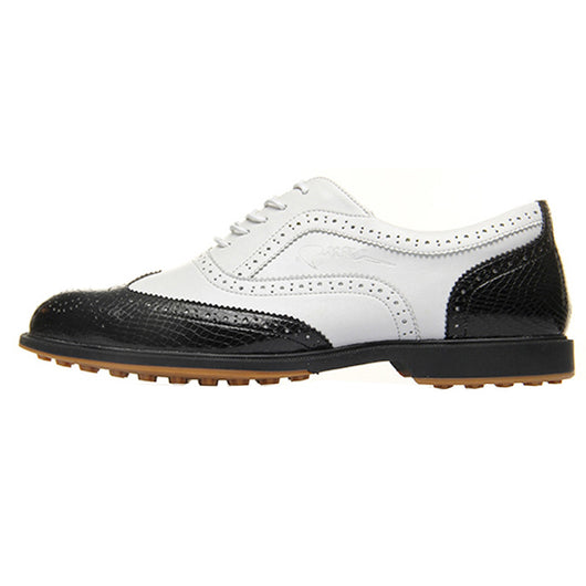 Zapatos de Golf Impermeables Estilo Británico con Suela Antideslizante para Hombre - Image 3