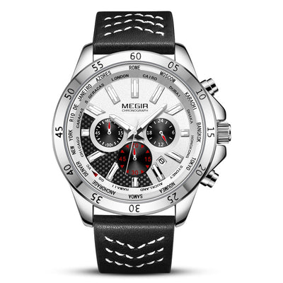Reloj de Moda con Tres Esferas y Gran Carátula Multifunción - Image 10