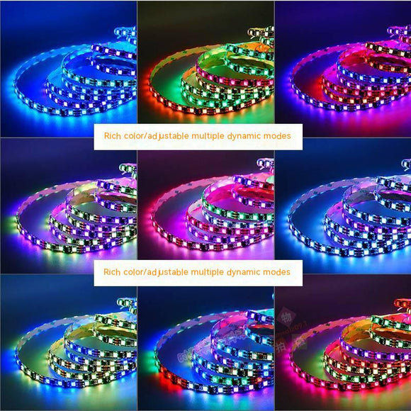 Fita de LED Inteligente com Controle por Voz e Efeitos Rítmicos Sincronizados