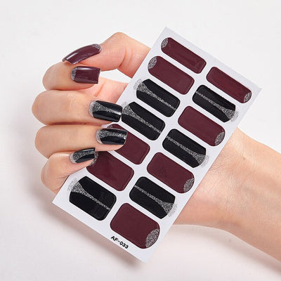 Esmaltes y Stickers de Diseño para Uñas - Colores Sólidos y Arte Creativo - Image 6