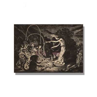 Póster de Brujería Witchcraft Nórdico con Magia Divertida - Image 16