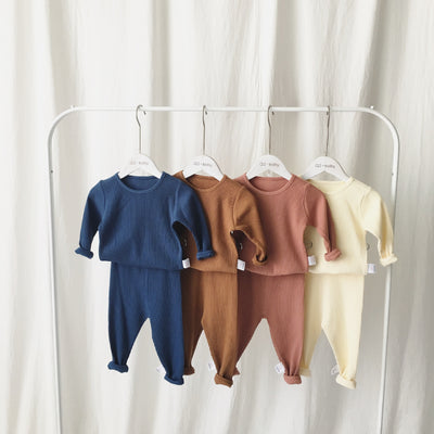 Conjunto de Servicio para el Hogar en Colores Sólidos para Bebés y Niños - Image 15
