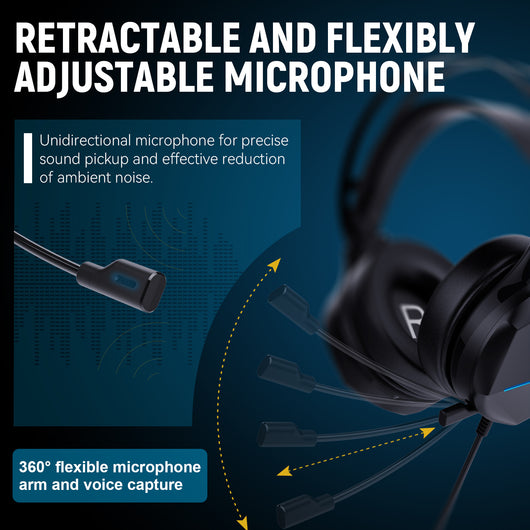 Auriculares Gaming Multifunción con Cable - Image 9