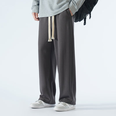 Pantalones Deportivos Holgados de Pierna Ancha para Hombre - Image 3