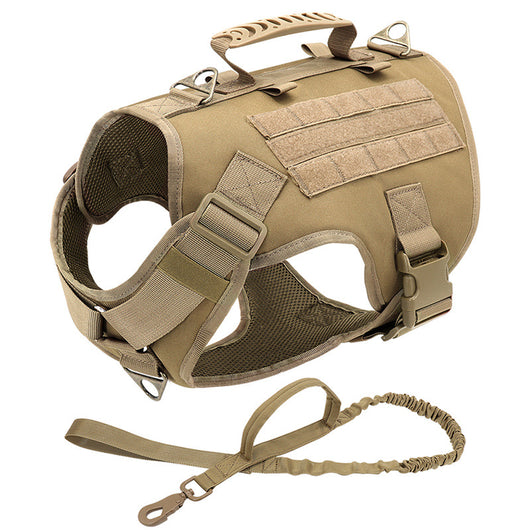 Arnés Táctico K9 para Perros - Chaleco de Carga y Control - Image 12