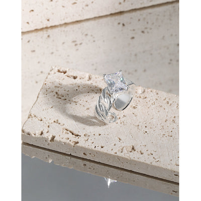 Anillo Temperamental Redstone Exagerado para Mujer - Image 4