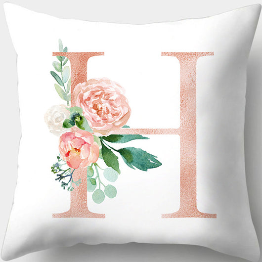 Funda de Almohada con Letras Florales Día de San Valentín Impresión Digital - Image 34