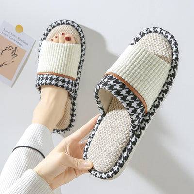 Pantuflas de Lino para Mujer - Cómodas, Transpirables y Antideslizantes - Image 6