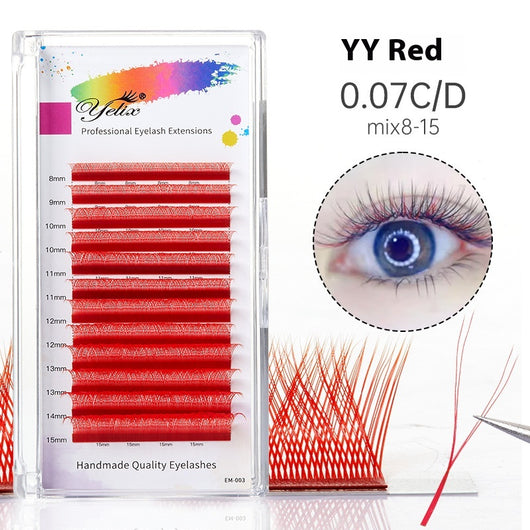 Pestañas Postizas Ajustadas Efecto Natural Gruesas en Y - Image 10