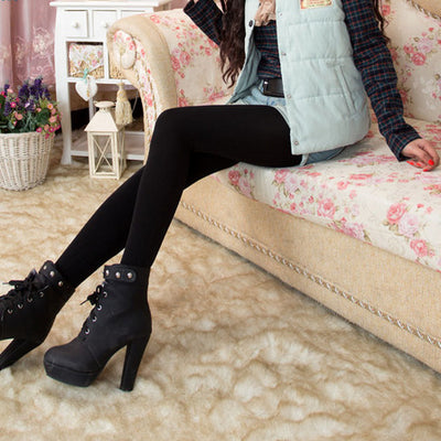 Leggings Térmicas Acolchadas para Mujer con Acabado Napped - Image 10