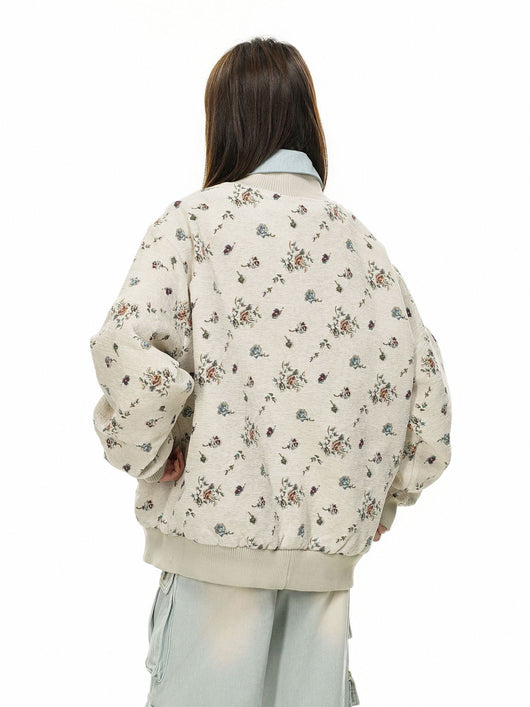 Chamarra Universitaria Unisex con Estampado 3D y Cuello Solapa - Estilo Casual Otoño - Image 18