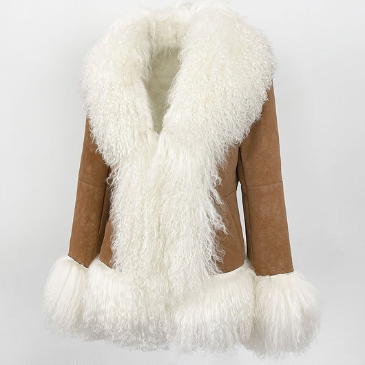 Chaqueta de Lana Gruesa con Acabado Ante - Image 27