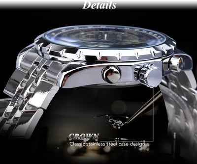 Reloj Mecánico Hueco de Gran Esfera Multifunción - Image 18