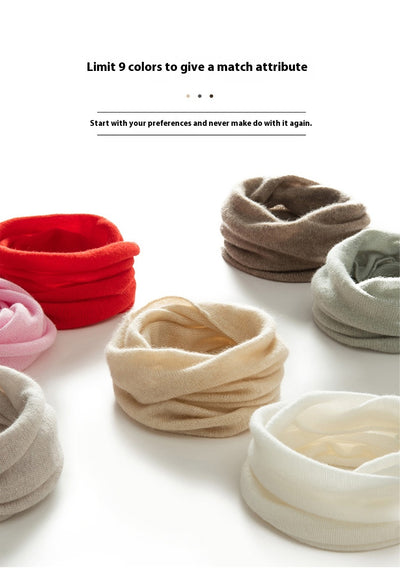 Bufanda de Cachemira Pura Colores Lisos para Hombre y Mujer - Image 14