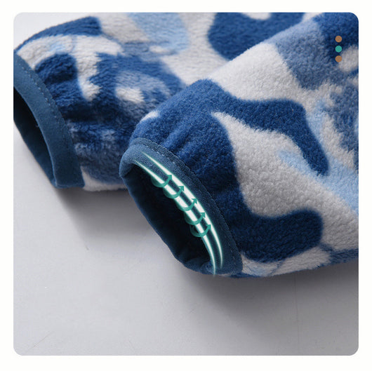 Chaqueta Infantil Cartoon con Cuello Alto Acolchada - Diseño Trendy - Image 8
