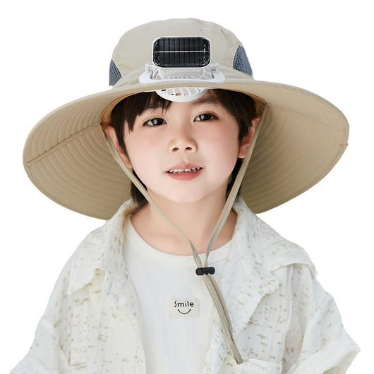 Gorra Ventilador Solar con Potencia de Viento Fuerte Recargable - Image 5