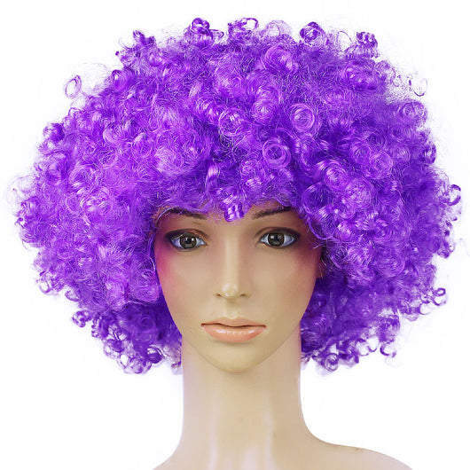Gorro de Peluca Arcoíris Afro - Cobertura Premium - Image 9
