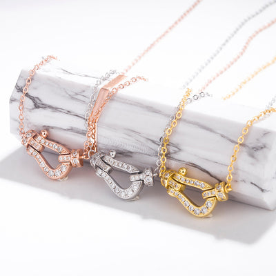 Collar de Plata Esterlina 925 con Cierre Herradura Coreano - Diseño Versátil - Image 12