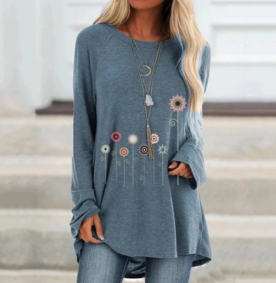 Sudadera Floral Elegante para Primavera - Image 10