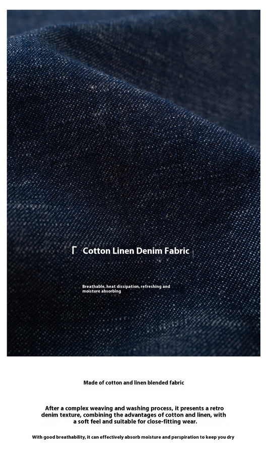 Pantalones Vaqueros Anchos con Cintura Elástica y Cordón Ajustable - Image 20