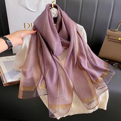 Bufanda Reversible de Doble Cara para Primavera y Otoño - Image 14