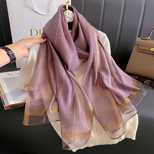 Bufanda Reversible de Doble Cara para Primavera y Otoño - Image 14