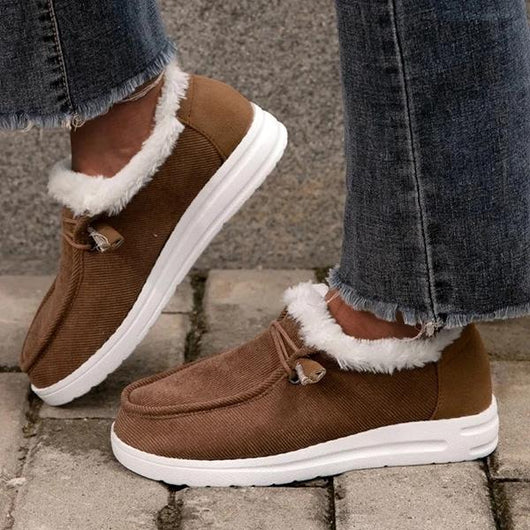 Botas de Invierno Térmicas con Suela Gruesa y Forro Polar