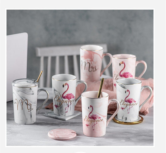 Taza de Cerámica Marmolada Nórdica - Vaso para Café y Leche - Image 12
