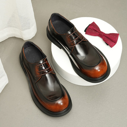 Zapatos de Cuero para Pies Anchos - Cuero Genuino Charol Premium - Image 3