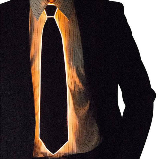 Corbata LED Inteligente con Control de Voz y Ritmo Musical - Image 6