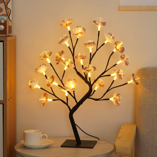 Lámpara Decorativa Árbol de Rosas para Dormitorio - Image 10
