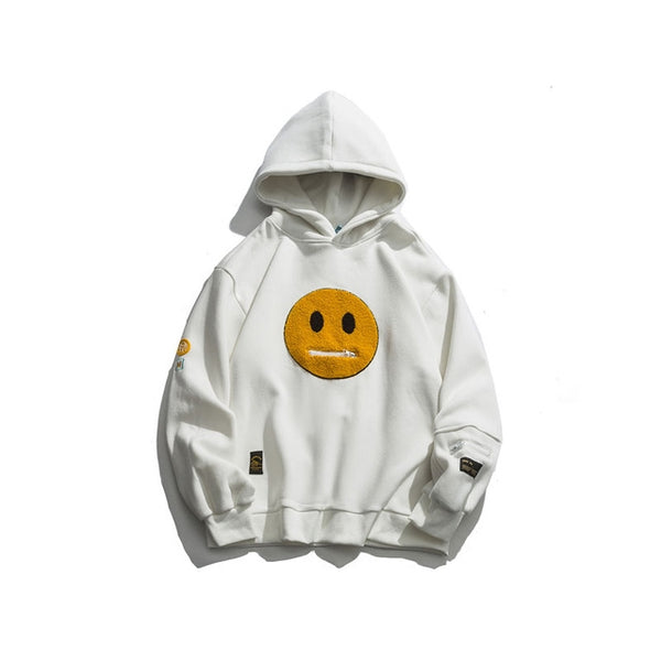 Sudadera con capucha Smiley