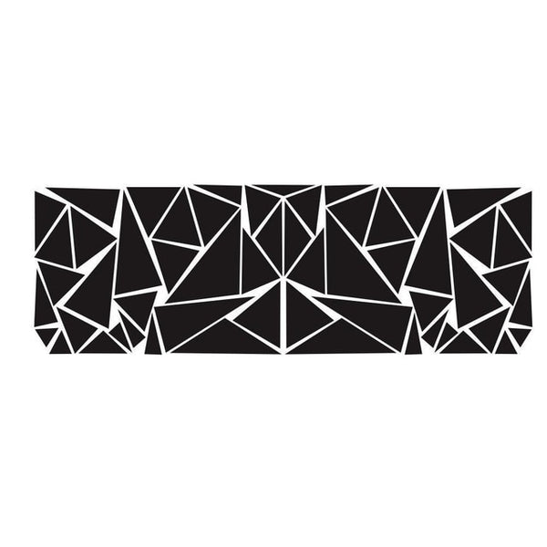 Calcomanías Triangulares Mate Negro para Auto - Vinilo Camuflaje Estilo Deportivo - Image 35