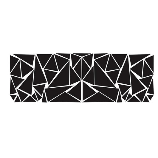 Calcomanías Triangulares Mate Negro para Auto - Vinilo Camuflaje Estilo Deportivo - Image 35